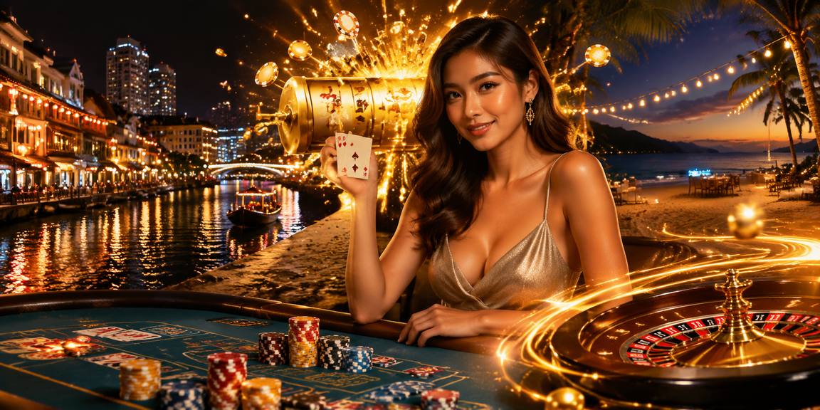 Baccarat, Roulette dan Blackjack Bersama Dealer Sebenar